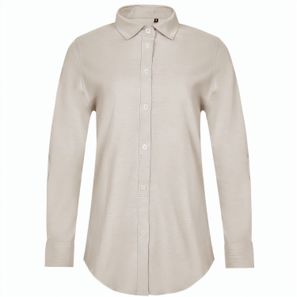 VL PRITHVI WOMEN. Hemd Oxford (180 g/m²) für Damen, aus Baumwolle (50 %), Polyester (45 %) und Elasthan (5 %)