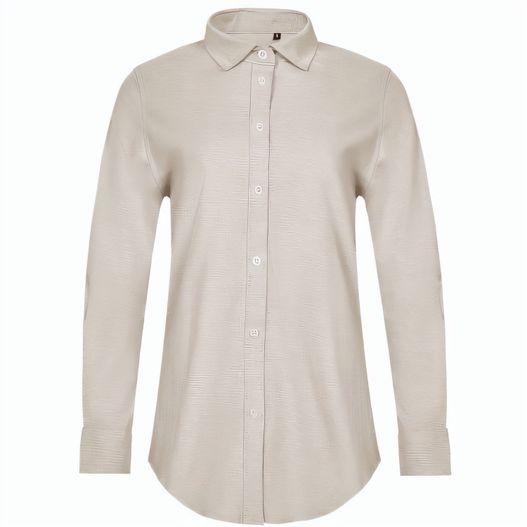 VL PRITHVI WOMEN. Hemd Oxford (180 g/m²) für Damen, aus Baumwolle (50 %), Polyester (45 %) und Elasthan (5 %) (Bild 1)