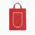 ARLON. Faltbare Einkaufstasche aus Non-woven (80 g/m²) (Bild 2)