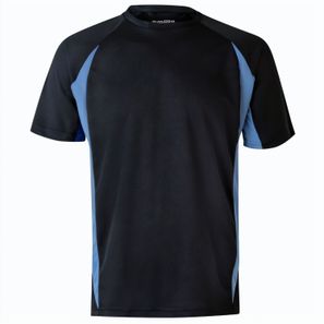 VL SLAYER. Zweifarbiges technisches T-Shirt mit Bird-Eye-Design (160 g/m²), aus Polyester (100%)