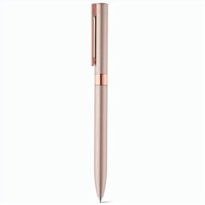 CLARE. Kugelschreiber aus Recyceltes Aluminium (100% rAL) mit Drehmechanismus und Metallclip