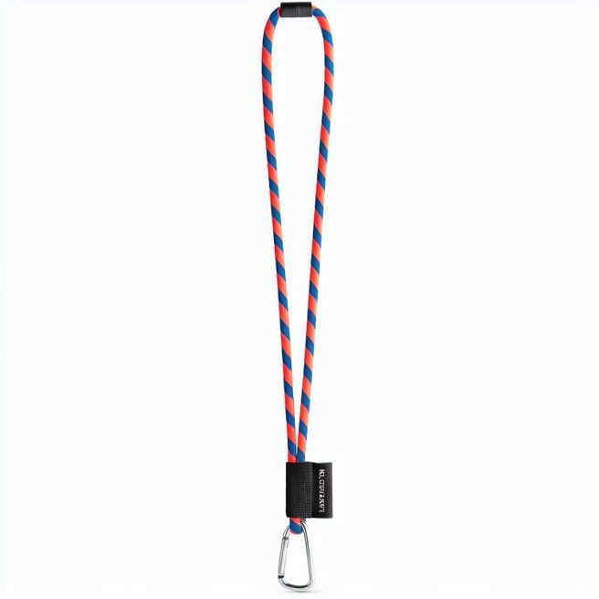 75089. SET Lanyard Tube Long (Ø 7 mm) mit 55 mm D-förmigem Karabiner und Ø 7 mm Sicherheitsverschluss