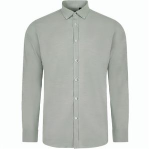 VL PRITHVI MAN. Hemd Oxford (180 g/m²) für Herren, aus Baumwolle (50 %), Polyester (45 %) und Elasthan (5 %)