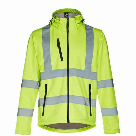 Produktabbildung THC ZAGREB WORK. Softshell-Jacke mit hoher Sichtbarkeit (Unisex) THC ZAGREB WORK. Softshell-Jacke mit hoher Sichtbarkeit (Unisex) (Bild 1)
