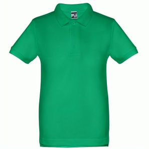 THC ADAM KIDS. Kurzärmeliges Baumwoll-Poloshirt für Kinder (unisex)