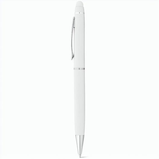 Produktabbildung JULIE. Kugelschreiber aus Metall mit Touchpen-Spitze JULIE. Kugelschreiber aus Metall mit Touchpen-Spitze (Bild 1)