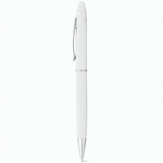 Produktabbildung JULIE. Kugelschreiber aus Metall mit Touchpen-Spitze JULIE. Kugelschreiber aus Metall mit Touchpen-Spitze (Bild 1)