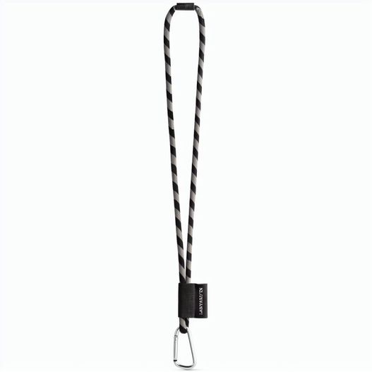 SET Lanyard Tube Long (Ø 7 mm) mit 55 mm D-förmigem Karabiner und Ø 7 mm Sicherheitsverschluss (Bild 1)
