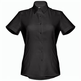 THC LONDON WOMEN. Kurzärmeliges Oxford-Hemd für Damen