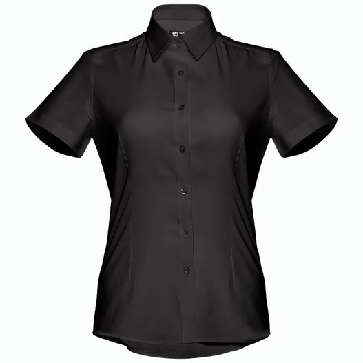 Produktabbildung THC LONDON WOMEN. Kurzärmeliges Oxford-Hemd für Damen THC LONDON WOMEN. Kurzärmeliges Oxford-Hemd für Damen (Bild 1)