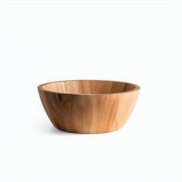 SAGE. Salatschüssel aus Cassiaholz