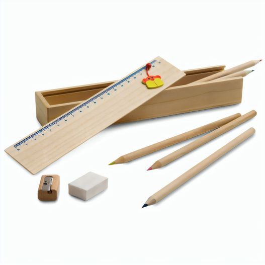 Produktabbildung DOODLE. Malset in einer Holzbox geliefert DOODLE. Malset in einer Holzbox geliefert (Bild 1)