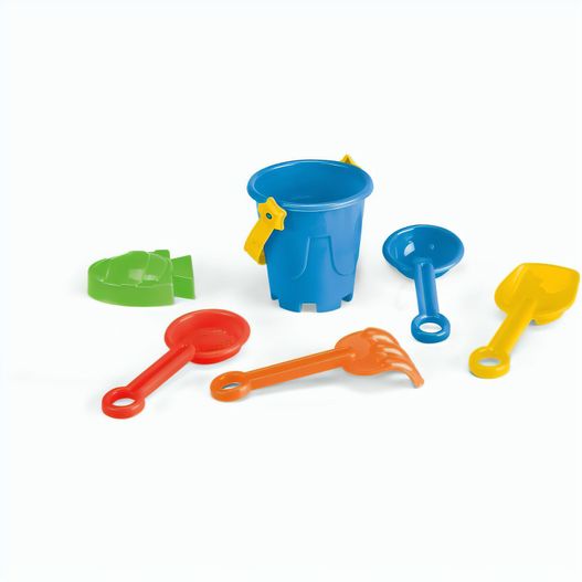 VALLARTA. StrandEimer aus PP mit 5 Zubehörteilen (Bild 1)