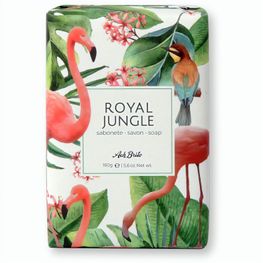 Produktabbildung ROYAL JUNGLE. Mit grüner Tonerde angereicherte Seifen (160g) ROYAL JUNGLE. Mit grüner Tonerde angereicherte Seifen (160g)