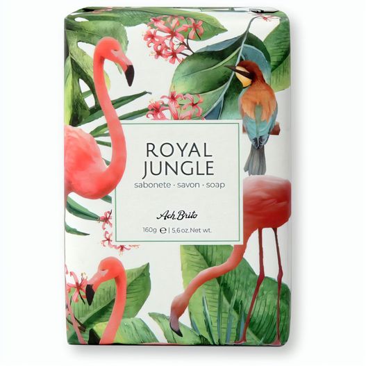 Produktabbildung ROYAL JUNGLE. Mit grüner Tonerde angereicherte Seifen (160g) ROYAL JUNGLE. Mit grüner Tonerde angereicherte Seifen (160g) (Bild 1)