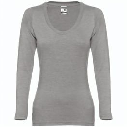 Produktabbildung THC BUCHAREST WOMEN. Langärmeliges tailliertes T-Shirt für Frauen aus Baumwolle THC BUCHAREST WOMEN. Langärmeliges tailliertes T-Shirt für Frauen aus Baumwolle