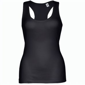 THC TIRANA. Ärmelloses Baumwoll-T-Shirt für Frauen