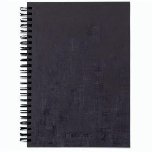 STARTER KIT INFINITEBOOK A5 PLANNER TEXTURE. Set bestehend aus einem Infinitebook mit Hardcover, einem Reinigungsset, einem Marker und einem Halter für Kugelschreiber (Bild 1)