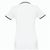 THC ROME WOMEN WH. Zweifarbiges Baumwoll-Poloshirt für Damen (Bild 1)