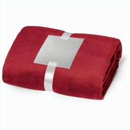 Produktabbildung DYLEAF. Fleecedecke (240 g/m²) mit Personalisierungskarte DYLEAF. Fleecedecke (240 g/m²) mit Personalisierungskarte