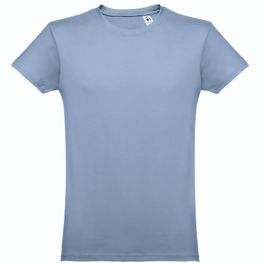 THC LUANDA. Herren-T-Shirt aus Baumwolle im Schlauchformat