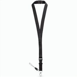 MURRAY. Lanyard aus Polyester (20 mm) mit einem Schlüsselband