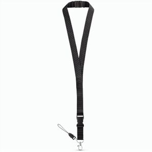 MURRAY. Lanyard aus Polyester (20 mm) mit einem Schlüsselband