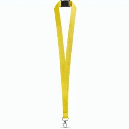 LEEDS. Lanyard aus Polyester mit Sicherheitsverschluss