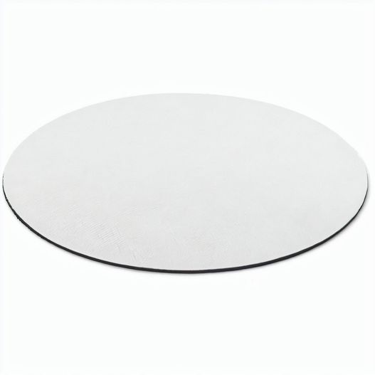 BLAIR ROUND. Rundes Mauspad mit Gummibasis (Bild 1)