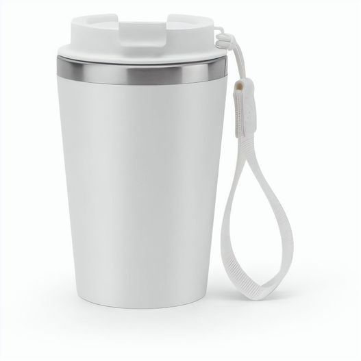 SPITZ. Reisebecher aus Edelstahl (90% rSS) mit doppelter Wand und matter Oberfläche 460 ml (Bild 1)