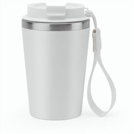 Produktabbildung SPITZ. Reisebecher aus Edelstahl (90 % recycelt) und Außenwand aus PP mit matter Oberfläche 440 ml SPITZ. Reisebecher aus Edelstahl (90 % recycelt) und Außenwand aus PP mit matter Oberfläche 440 ml