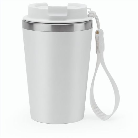 SPITZ. Reisebecher aus Edelstahl (90% rSS) mit doppelter Wand und matter Oberfläche 460 ml (Bild 1)