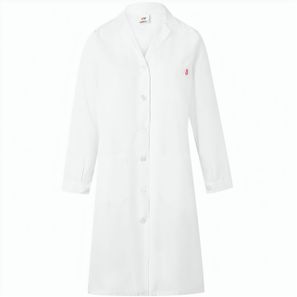 VL RAMA. Langärmeliger Kittel (175 g/m²), aus Baumwollköper (35 %) und Polyester (65 %)