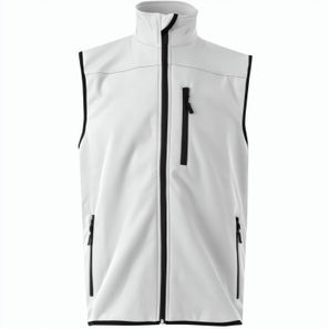 VL VARUNA. Softshell-Weste (280 g/m²), mit Polarfutter, aus Polyester (94 %) und Elastan (6 %)