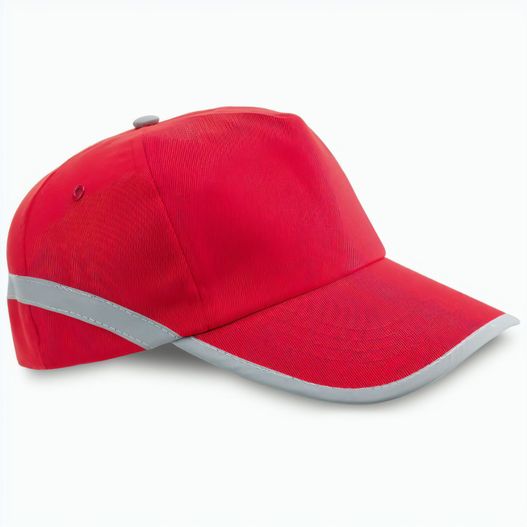 Produktabbildung JONES. Kappe aus Polyester (160 g/m²) mit Reflektorelementen JONES. Kappe aus Polyester (160 g/m²) mit Reflektorelementen (Bild 1)