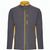 VL GERAS. Zweifarbige Fleecejacke (220g/m²) aus Polyester (100%)