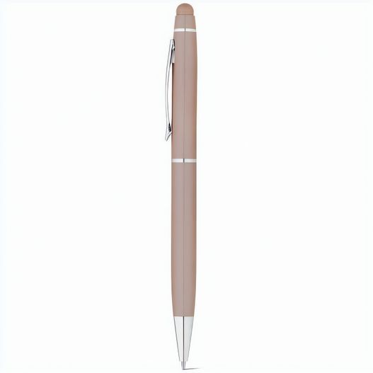 Produktabbildung JULIE. Kugelschreiber aus Metall mit Touchpen-Spitze JULIE. Kugelschreiber aus Metall mit Touchpen-Spitze (Bild 1)