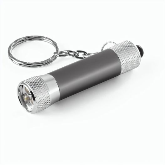 LERGAN. Schlüsselanhänger aus Aluminium mit LED (Bild 1)