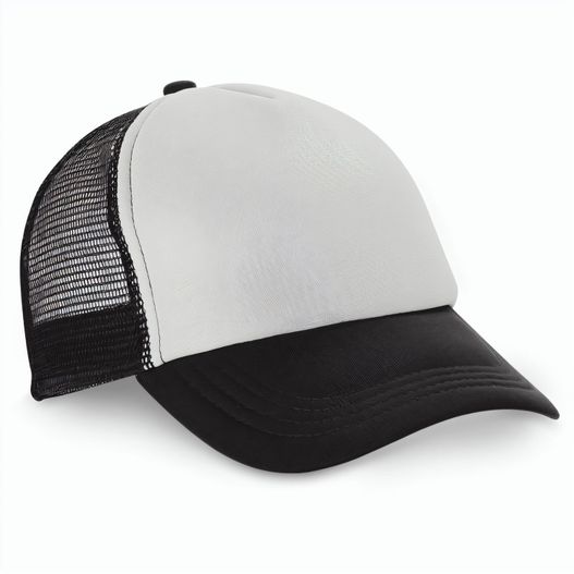 Produktabbildung NICOLA. Mütze aus Polyester und Mesh (150 g/m²) NICOLA. Mütze aus Polyester und Mesh (150 g/m²) (Bild 1)