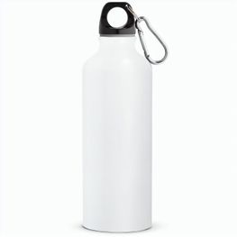 RE-LANDSCAPE M. Flasche aus recyceltem Aluminium 530 mL mit Karabiner