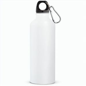 RE-LANDSCAPE M. Flasche aus recyceltem Aluminium (100% rAL) 530 mL mit Karabiner