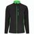 VL GERAS. Zweifarbige Fleecejacke (220g/m²) aus Polyester (100%)