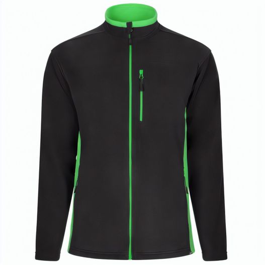 Produktabbildung VL GERAS. Zweifarbige Fleecejacke (220g/m²) aus Polyester (100%) VL GERAS. Zweifarbige Fleecejacke (220g/m²) aus Polyester (100%) (Bild 1)