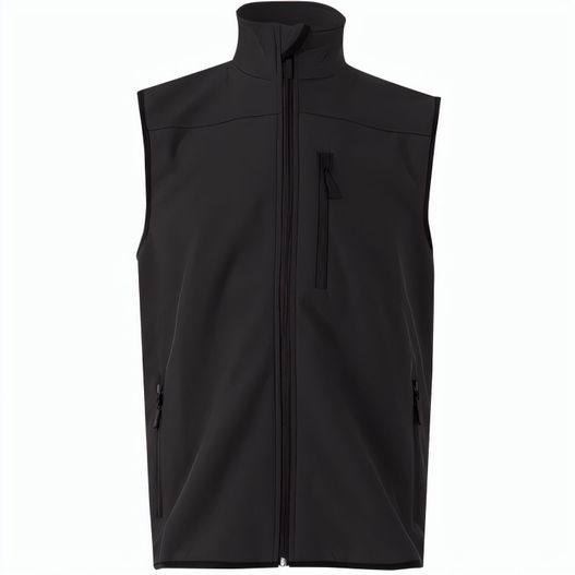 VL VARUNA. Softshell-Weste (280 g/m²), mit Polarfutter, aus Polyester (94 %) und Elastan (6 %) (Bild 1)