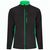 VL GERAS. Zweifarbige Fleecejacke (220g/m²) aus Polyester (100%)