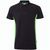 VL SUPAY. Zweifarbiges Piqué-Poloshirt (180 g/m²), kurzärmelig, aus Baumwolle (60%) und Polyester (40%) (Bild 1)