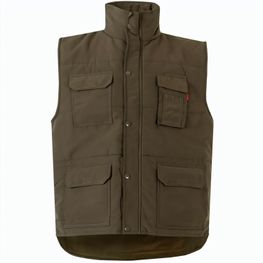 VL MEFITIS. Steppweste mit mehreren Taschen (220g/m²), aus Polyester (100%)