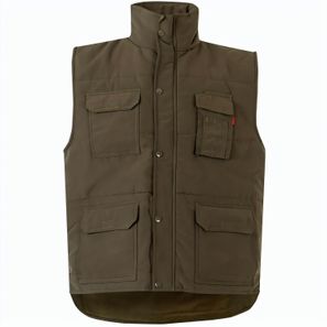 VL MEFITIS. Steppweste mit mehreren Taschen (220g/m²), aus Polyester (100%)