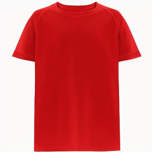 THC MOVE KIDS. Technisches T-Shirt mit kurzen Ärmeln aus Polyester für Kinder (Bild 1)