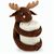 MOOSE. Polarfleecedecke mit Plüschtier (180 g/m²) (Bild 4)